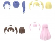 Bandai - 30MS OptionHair Style Parts Vol.6 All 4 Types, 64223