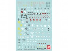 Bandai - Gundam Decal No.107 Mobile Suit Gundam: Gundam Unicorn Multiuse 1, 57970