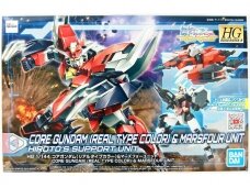 Bandai - HGBD:R Core Gundam (Real Type Color) & Marsfour Unit Hiroto's Support Unit, 1/144, 58301