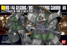 Bandai - HGUC MS-14A Gelgoog / MS-14C Gelgoog Cannon, 1/144, 60397