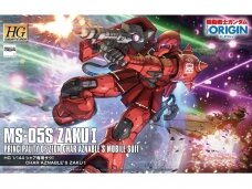 Bandai - HG The Origin MS-05S ZAKU I Char Aznable's, 1/144, 57736
