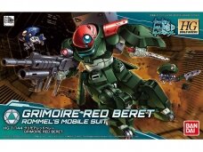 Bandai - HGBD Grimoire Red Beret Rommel's Mobile Suit, 1/144, 66140 Bandai - HGBD Grimoire Red Beret Rommel's Mobile Suit, 1/144, 66140
