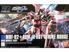 Bandai - HGCE Gundam MBF-02 + AQM/E-X01 STRIKE ROUGE, 1/144, 59167