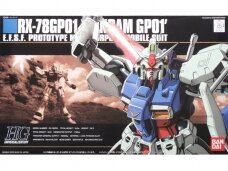 Bandai - HGUC RX-78GP01 Gundam GP01 Zephyranthes E.F.S.F. Prototype Multipurpose Mobile Suit, 1/144, 60965