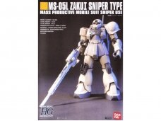Bandai - HGUC MS-05L Zaku I Sniper Type, 1/144, 57394
