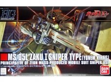 Bandai - HGUC MS-05L Zaku I Sniper Type (YOnem Kirks), 1/144, 60664