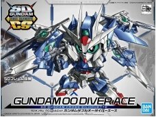 Bandai - SD Gundam Cross Silhouette Gundam 00 Diver Ace, 55343