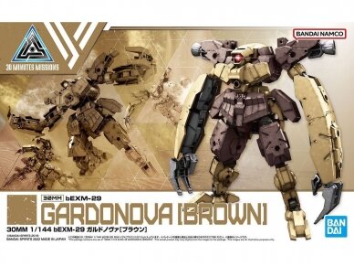 Bandai - 30MM bEXM-29 Gardonova [Brown], 1/144, 63387