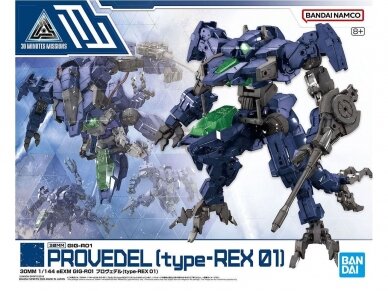 Bandai - 30MM eEXM GIG-R01 Provedel [type-Rex 01], 1/144, 65422