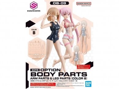 Bandai - 30MS Option Body Parts Arm Parts & Leg Parts [Color B], 63936