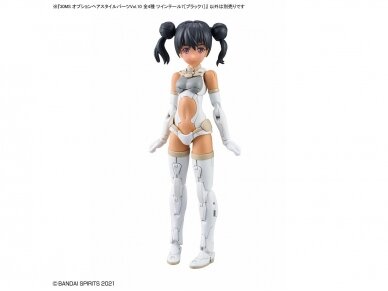 Bandai - 30MS Option Hair Style Parts Vol.10 All 4 Types, 67139 14