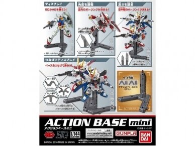 Bandai - Action Bazė MINI pilka SD (2 vnt.), 05446