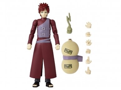 Bandai - ANIME HEROES NARUTO - GAARA, 36906 3