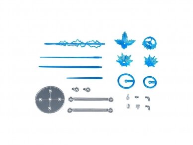 Bandai - Customize Effect (Gunfire Image Ver.) [Blue], 1/144, 60579 1