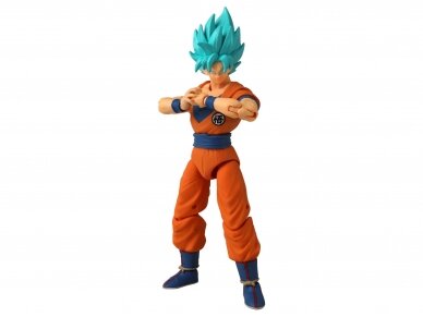 Bandai - DRAGON BALL DRAGON STARS SUPER SAIYAN BLUE GOKU V2, 36780 1