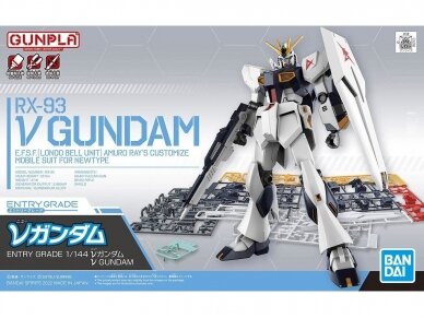 Bandai - Entry Grade RX-93 ν Gundam, 1/144, 63804 Bandai - Entry Grade RX-93 ν Gundam, 1/144, 63804