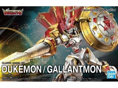 Bandai - Figure Rise Digimon Dukemon/ Gallantmon, 61669
