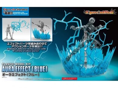 Bandai - Figure-rise Effect Aura Effect (Blue), 12971