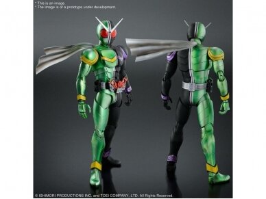 Bandai - Figure Rise Kamen Rider Double Cyclonejoker, 61408 4