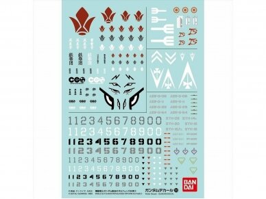 Bandai - Gundam Decal No.103 for 1/144 & 1/100 Iron-Blooded Orphans Series 1, 57968 1