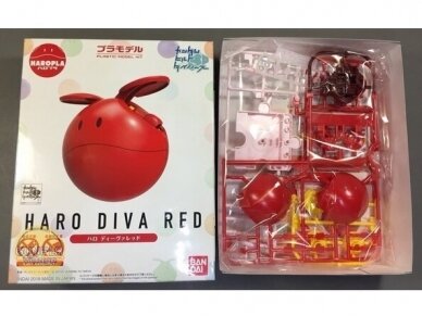 Bandai - Haropla Haro diva red, 60377 3