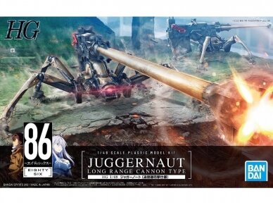 Bandai - HG 86 Juggernaut (Long Range Cannon Type), 1/48, 60932
