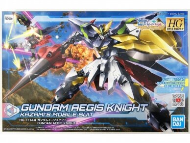 Bandai - HG Build Divers:R Gundam Aegis Knight Kazami's Mobile Suit, 1/144, 59543