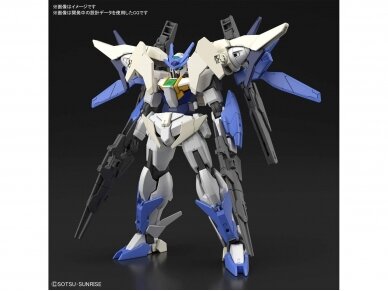 Bandai - HG Build Divers:R Gundam OO Sky Moebius Rize's Mobile Suit, 1/144, 60758 2