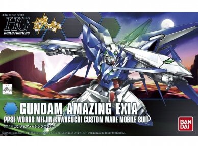 Bandai - HGBF Gundam Amazing Exia, 1/144, 60372
