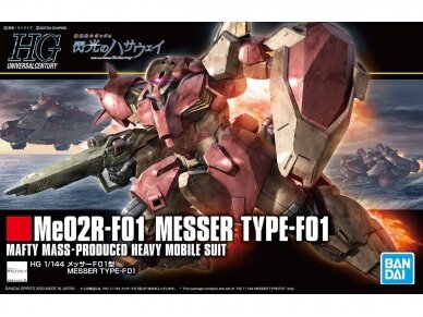 Bandai - HGUC Me02R-F01 Messer Type-F01, 1/144, 59546