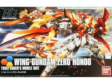 Bandai - HGBF Wing Gundam Zero Honoo, 1/144, 55440