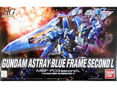 Bandai - HGGS Gundam Astray Blue Frame Second L, 1/144, 55601