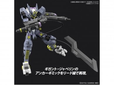 Bandai - HG Gundam Asmoday (Asmodeus) Iron-Blooded Orphans Urdr-Hunt, 1/144, 63383 5