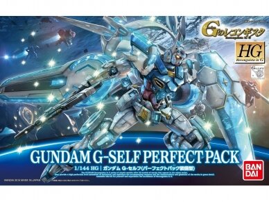 Bandai - HG Reconguista in G Gundam G-Self (Perfect Pack Equipment Type), 1/144, 57730 Bandai - HG Reconguista in G Gundam G-Self (Perfect Pack Equipment Type), 1/144, 57730