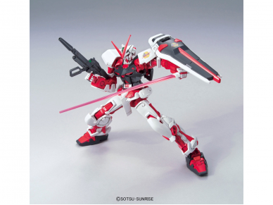 Bandai - HGGS Gundam Astray Red Frame [Flight Unit] MBF-P02, 1/144, 55602 2