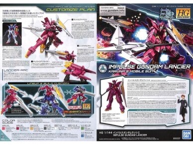 Bandai - HGBD Impulse Gundam Lancier, 1/144, 55337 5