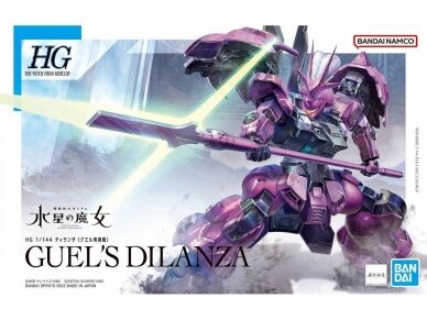 Bandai - HG The Witch from Mercury Guel's Dilanza, 1/144, 63341 Bandai - HG The Witch from Mercury Guel's Dilanza, 1/144, 63341