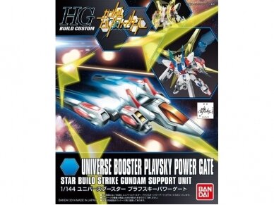 Bandai - HGBC Universe Booster Plavsky Power Gate Star Build Strike Gundam Support Unit, 1/144, 58808