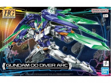 Bandai - HGBM Gundam 00 Diver Arc, 1/144, 65720