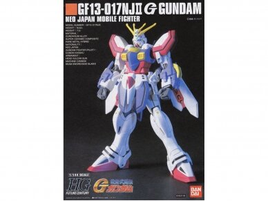 Bandai - HGFC GF13-017NJ II G Gundam Neo Japan Mobile Fighter, 1/144, 58265 1
