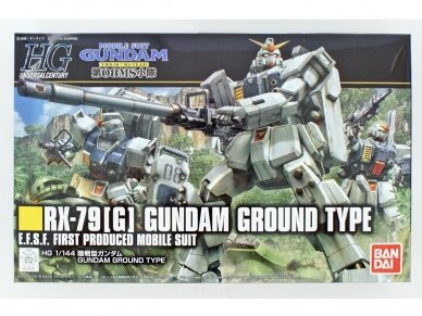 Bandai - HGUC The 08th MS Team RX-79[G] Gundam Ground Type, 1/144, 59169