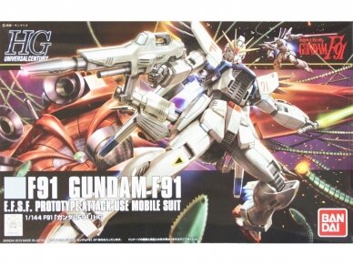 Bandai - HGUC Gundam F91 (Gundam Formula 91), 1/144, 57955