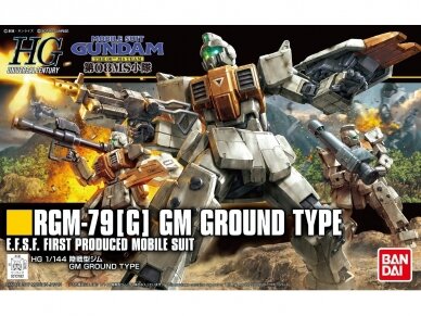 Bandai - HGUC The 08th MS Team RGM-79(G) GM Ground Type, 1/144, 55757 Bandai - HGUC The 08th MS Team RGM-79(G) GM Ground Type, 1/144, 55757