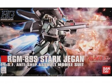 Bandai - HGUC Gundam Unicorn RGM-89S Stark Jegan E.F.S.F. Anti-Ship Assault Mobile Suit, 1/144, 59161