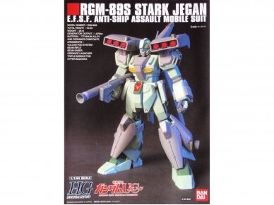 Bandai - HGUC Gundam Unicorn RGM-89S Stark Jegan E.F.S.F. Anti-Ship Assault Mobile Suit, 1/144, 59161 1