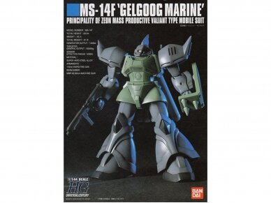 Bandai - HGUC MS-14F Gelgoog Marine, 1/144, 60966 1