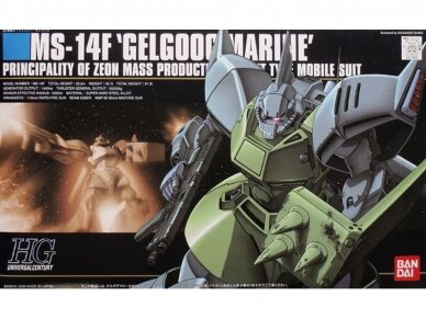 Bandai - HGUC MS-14F Gelgoog Marine, 1/144, 60966