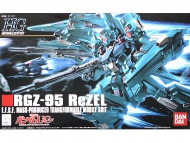 Bandai - HGUC RGZ-95 ReZel, 1/144, 64089