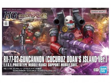 Bandai - HGUC RX-77-02 Guncannon (Cucuru Doan's Island Version), 1/144, 65315