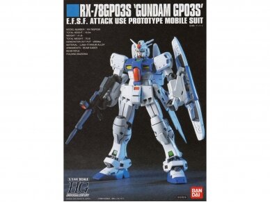 Bandai - HGUC RX-78GP03S "Gundam GP03S" E.F.S.F. Attack Use Prototype Mobile Suit, 1/144, 60967 1